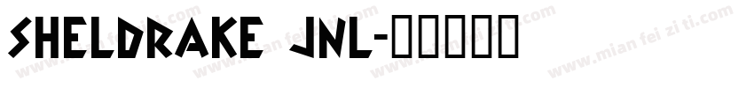 Sheldrake JNL字体转换